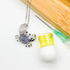 Sterling Silver King Crab Aroma Necklace - Lavender | Energy & Healing | Diffuse on the go