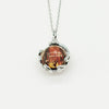 Planet Murano Aroma Necklace - Plutonian Amethyst | Energy & Healing | Diffuse on the go